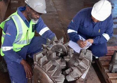 Roller cone drill bit inspection